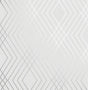 York Shard Silver Trellis Wallpaper