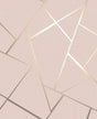 York Quartz Blush Fractal Wallpaper