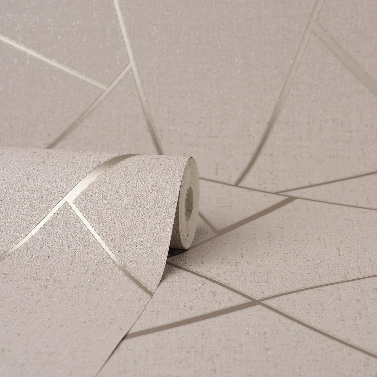 York Quartz Blush Fractal Wallpaper