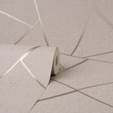 York Quartz Blush Fractal Wallpaper