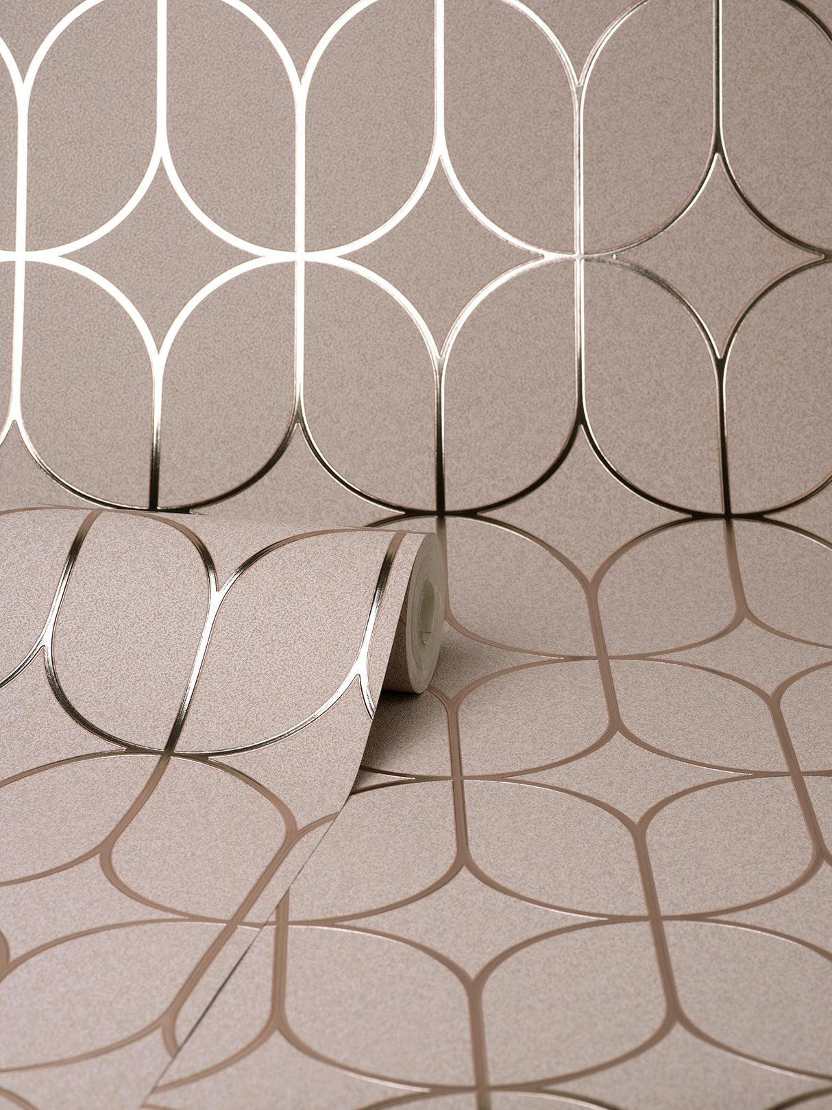 York Raye Pink Rosco Trellis Wallpaper