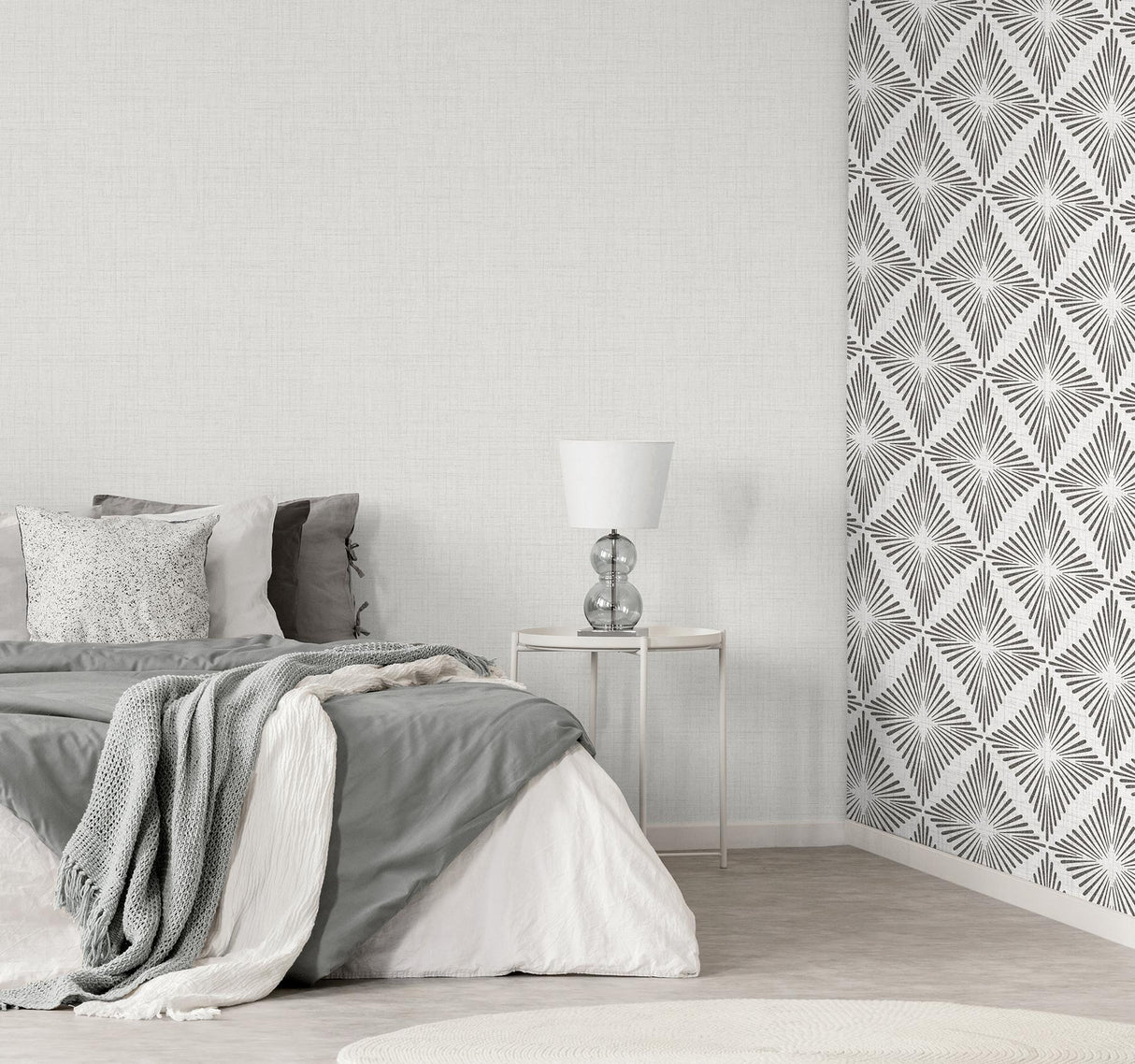 York Weber Light Grey Texture Wallpaper