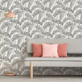 York Mulholland White Flamingo Wallpaper