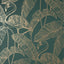 York Mulholland Dark Green Flamingo Wallpaper