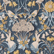 York Fae Navy Woodland Wallpaper