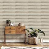 York Marlow Grey Wood Slats Wallpaper