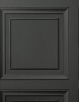 York Distinctive Dark Grey Square Panel Wallpaper