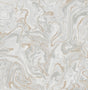 York Suave Light Grey Marble Wallpaper