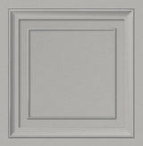 York Distinctive Grey Square Panel Wallpaper