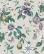 York Sierra Silver Floral Wallpaper