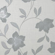 York Larson Grey Floral Wallpaper