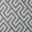 York Meander Charcoal Geo Wallpaper