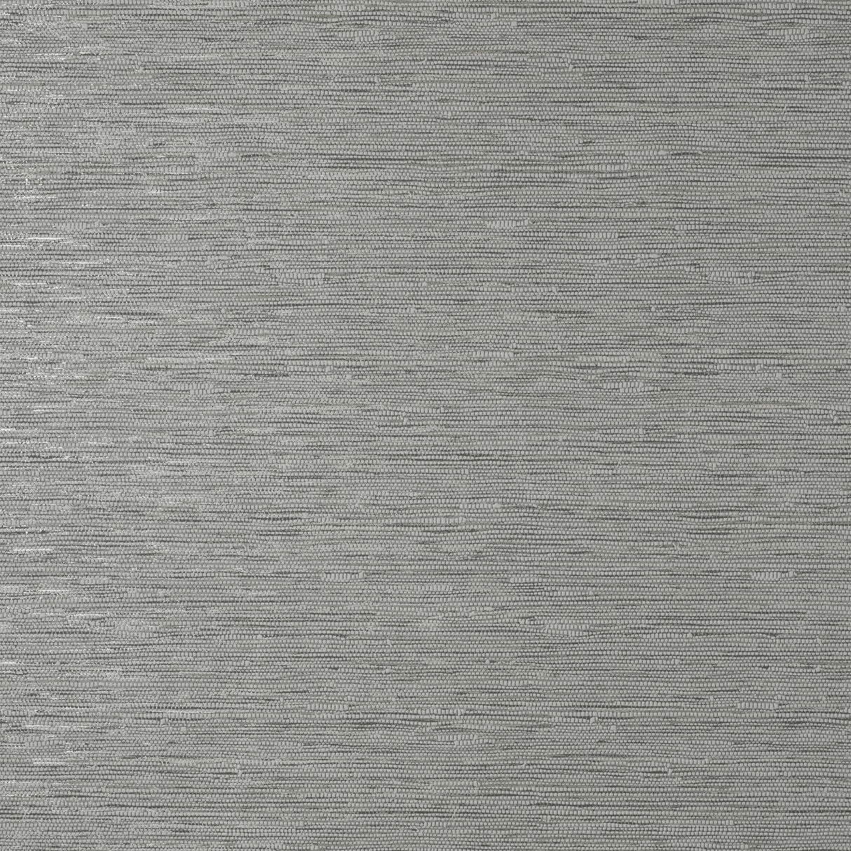 York Mephi Grey Grasscloth Wallpaper