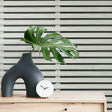 York Marlow Charcoal Wood Slats Wallpaper