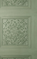 York Albie Moss Carved Panel Wallpaper