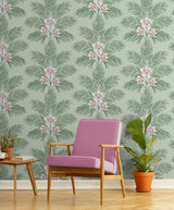 York Bali Sage Palm Wallpaper