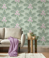 York Bali Sage Palm Wallpaper
