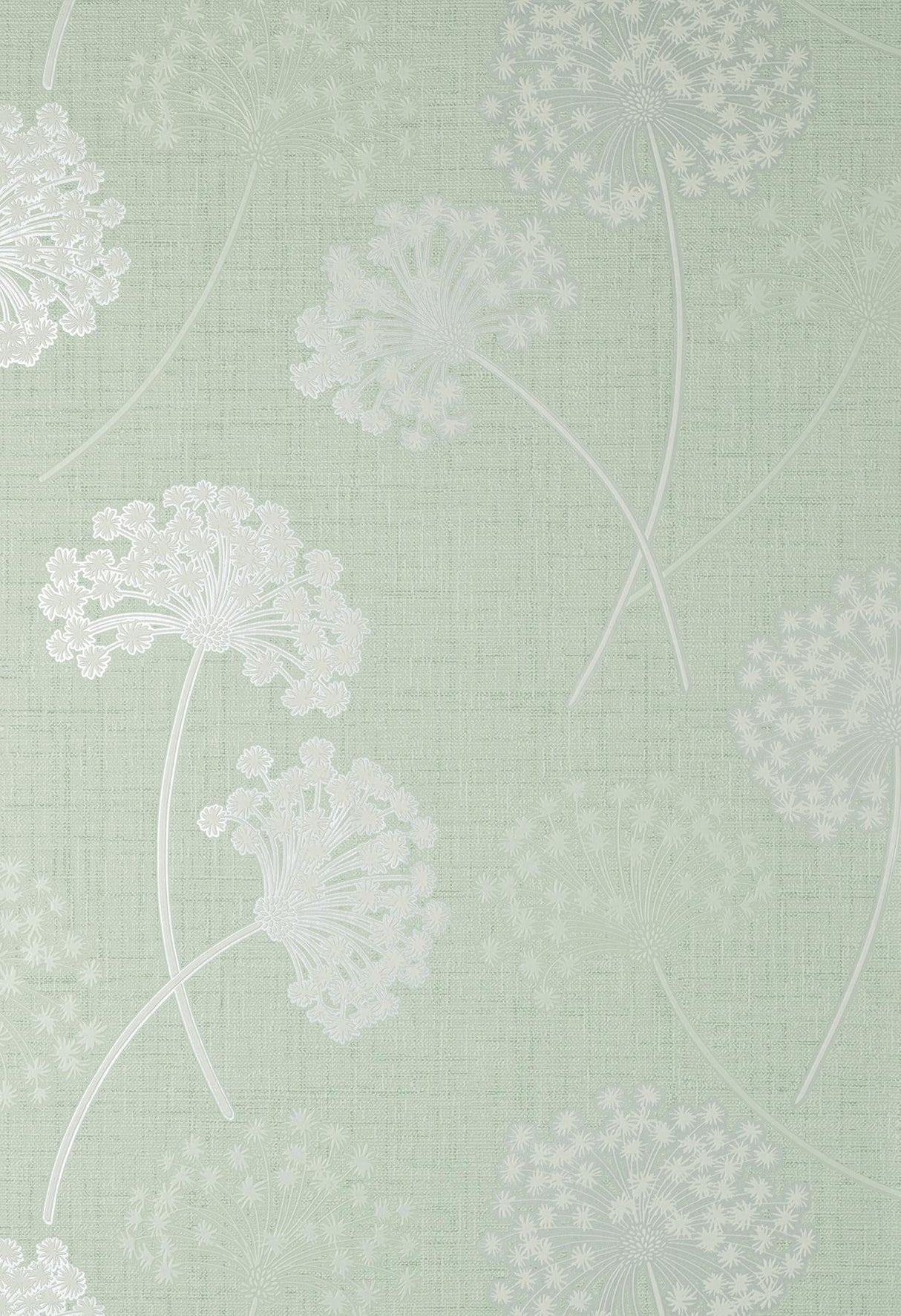 York Grace Green Floral Wallpaper