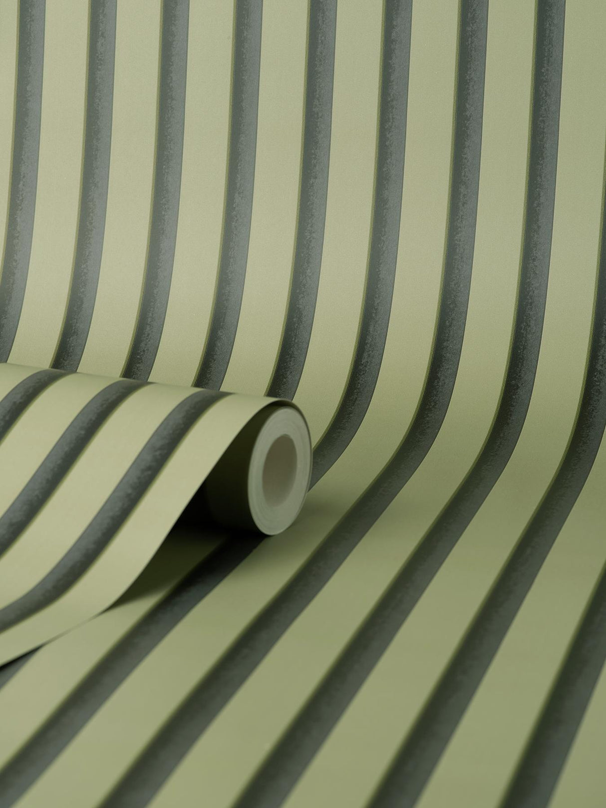 York Reggie Olive Vertical Slats Wallpaper