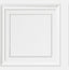 York Distinctive White Square Panel Wallpaper