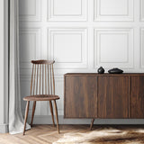 York Distinctive White Square Panel Wallpaper