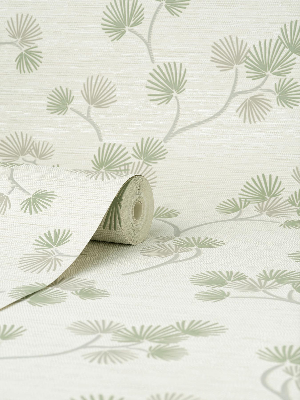 York Kira Green Trail Wallpaper