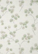 York Kira Green Trail Wallpaper