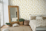 York Kira Mustard Trail Wallpaper