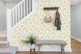 York Kira Mustard Trail Wallpaper