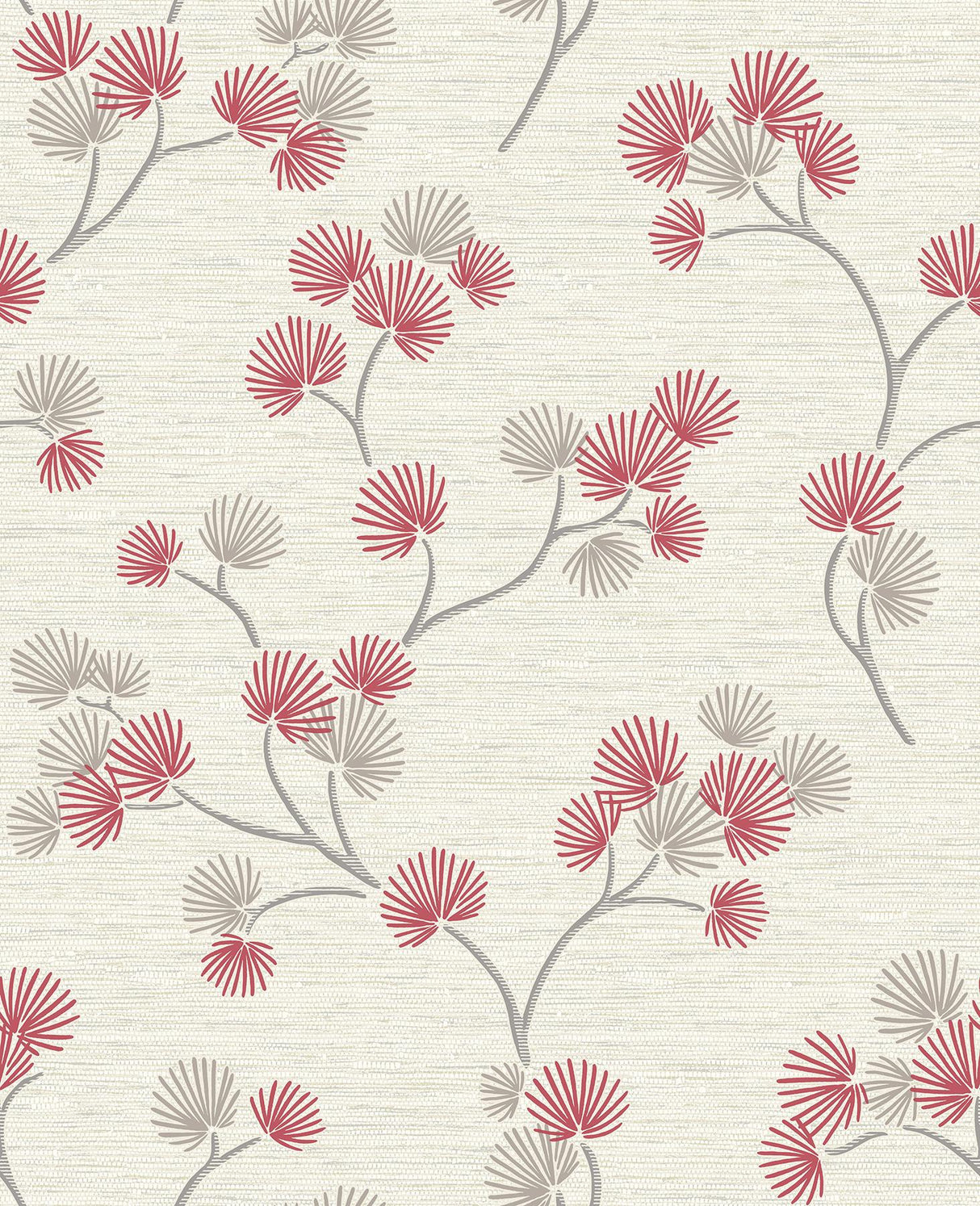 York Kira Red Trail Wallpaper