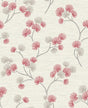 York Kira Red Trail Wallpaper