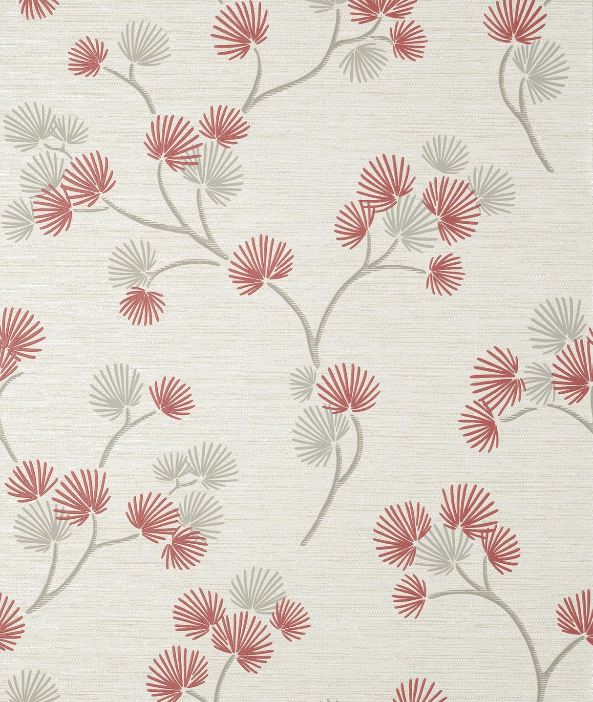 York Kira Red Trail Wallpaper