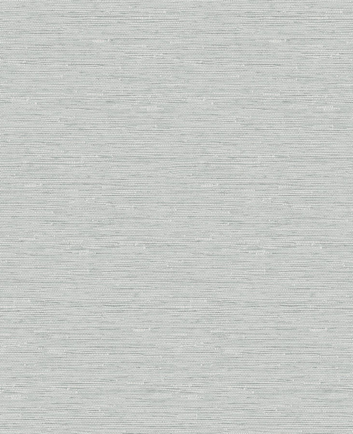 York Miya Grey Faux Grasscloth Wallpaper