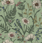 York Arden Sage Wild Meadow Wallpaper