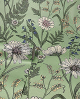 York Arden Sage Wild Meadow Wallpaper