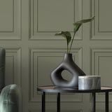 York Distinctive Moss Square Panel Wallpaper