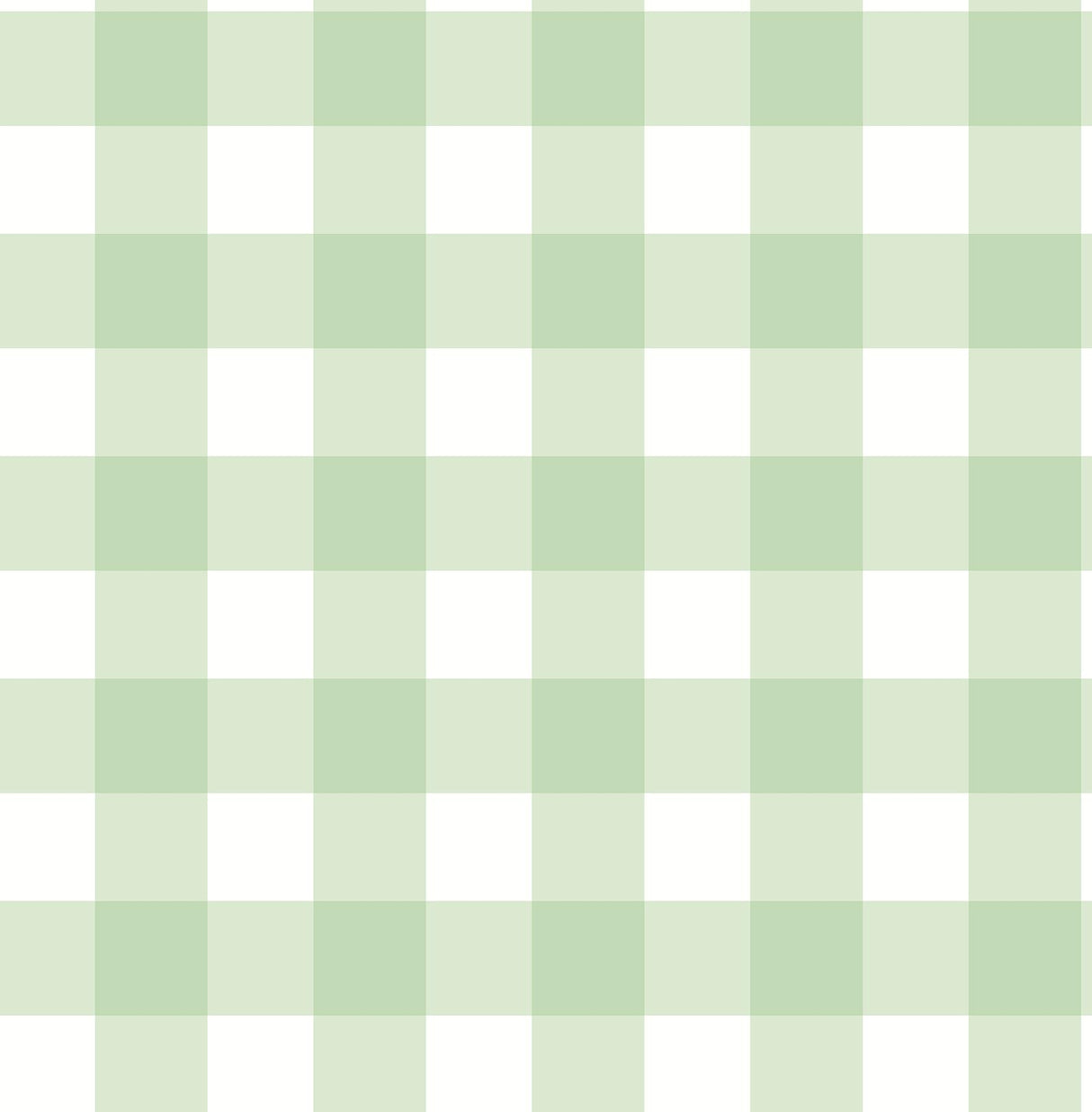 York Patrice Light Green Gingham Wallpaper