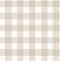 York Patrice Light Brown Gingham Wallpaper