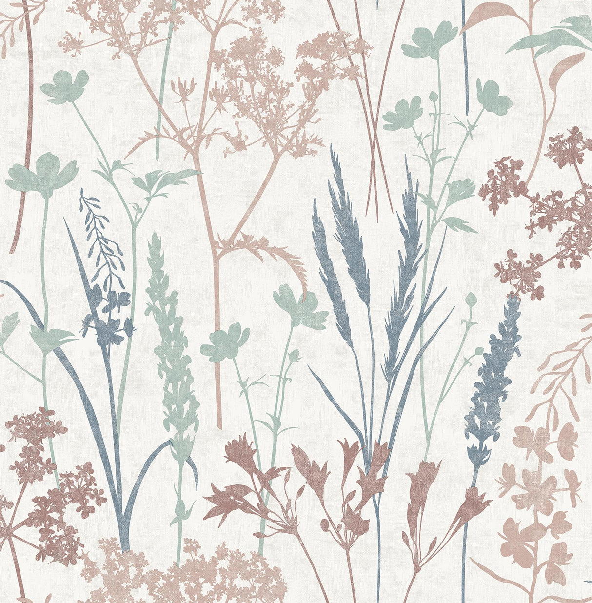 York Nanette Pastel Botanical Wallpaper