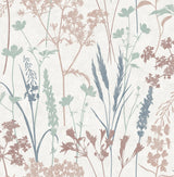 York Nanette Pastel Botanical Wallpaper