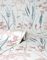 York Nanette Pastel Botanical Wallpaper