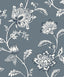 York Juliette Blue Jacobean Wallpaper