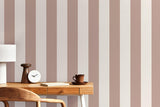 York Tavish Light Pink Stripe Wallpaper