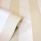 York Tavish Light Yellow Stripe Wallpaper