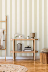 York Tavish Light Yellow Stripe Wallpaper