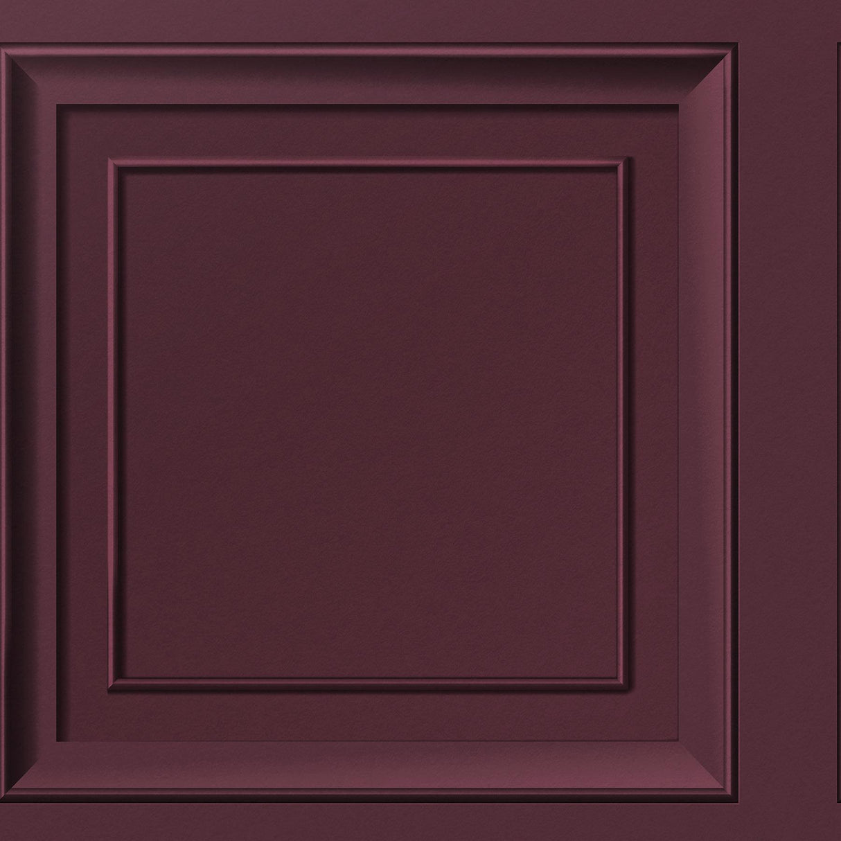 York Distinctive Merlot Square Panel Wallpaper