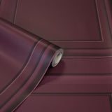 York Distinctive Merlot Square Panel Wallpaper