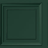 York Distinctive Evergreen Square Panel Wallpaper