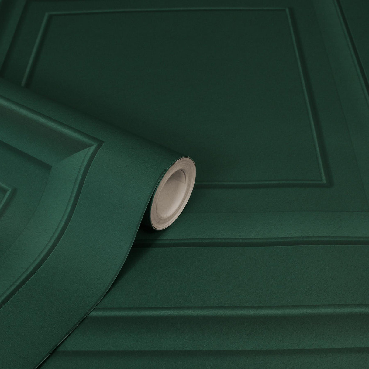 York Distinctive Evergreen Square Panel Wallpaper