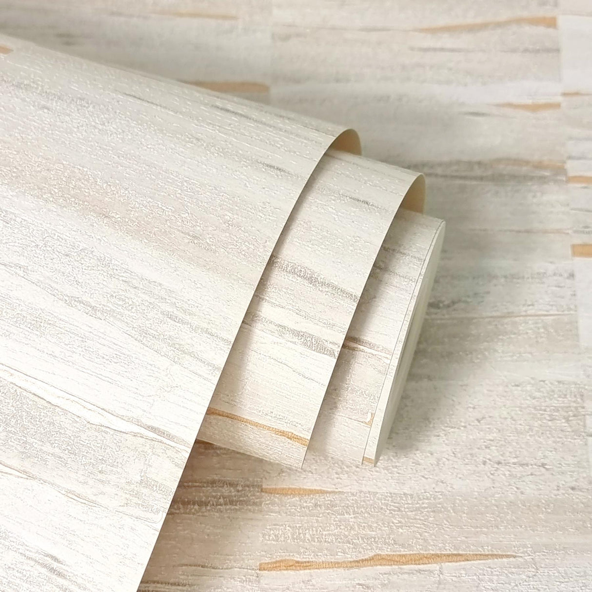 York Hugo Dove Faux Wood Wallpaper